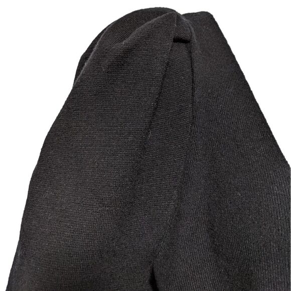 BANANA REPUBLIC Puff Shoulder Square Neck Sweater L - Picture 2 of 6